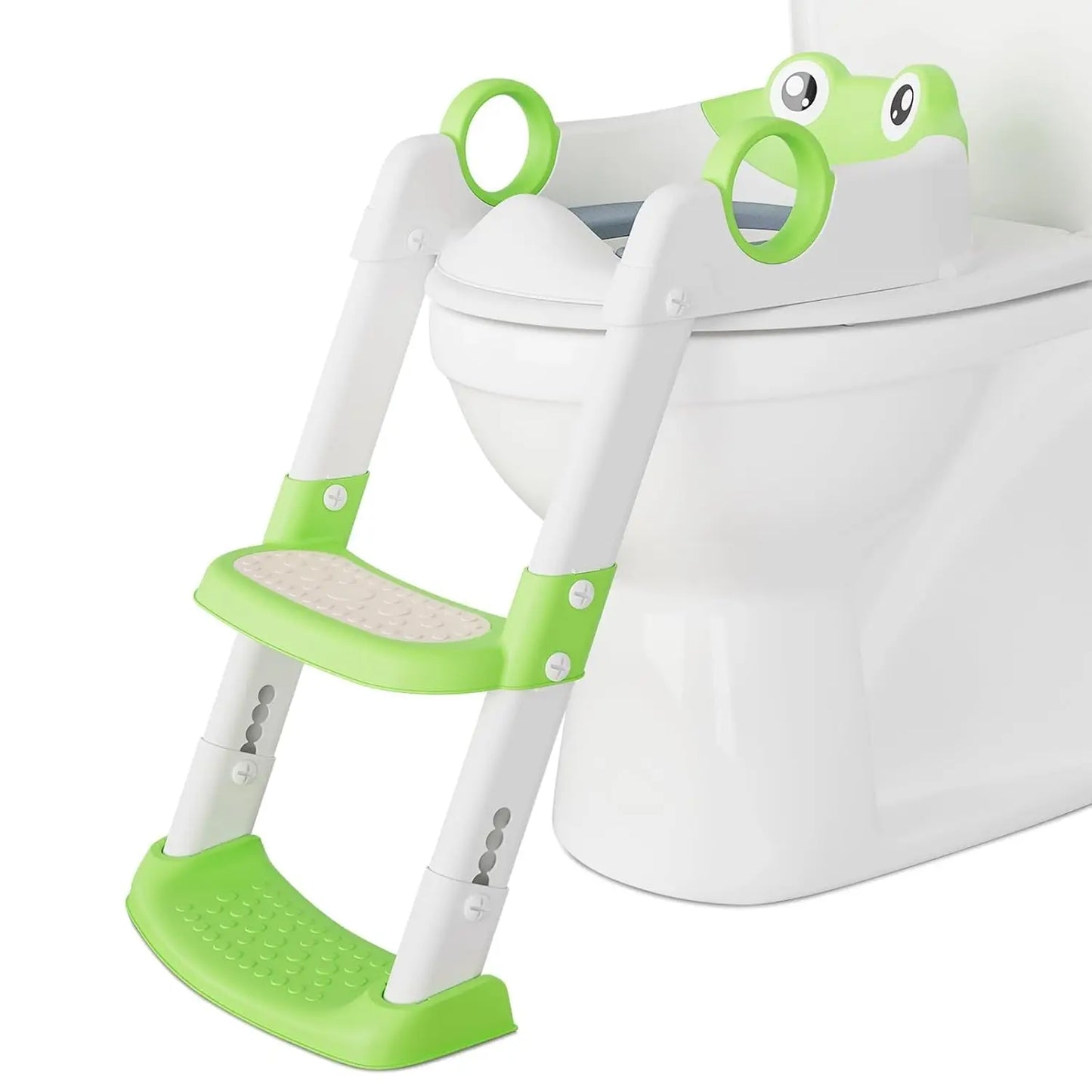 Potty Training Seat with Adjustable Height Step Stool Ladder