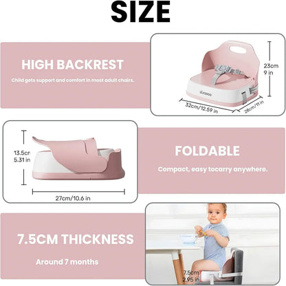 Portable Children's Booster Seat For Dining