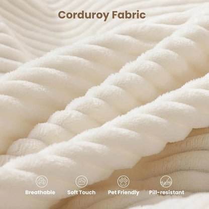 Convertible Sofa Bed, Foldable Sleeper Chair with Pillow, 2-in-1 Loveseat for Living Room