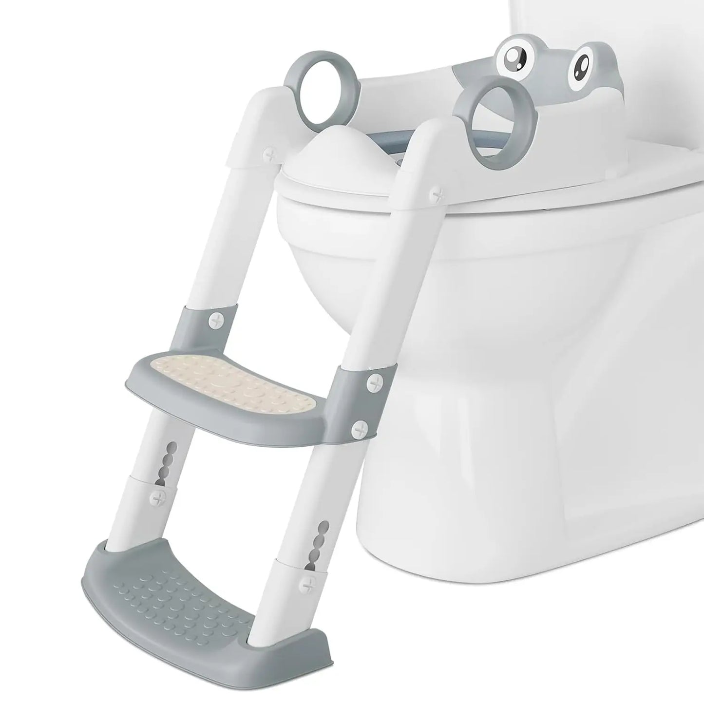 Potty Training Seat with Adjustable Height Step Stool Ladder