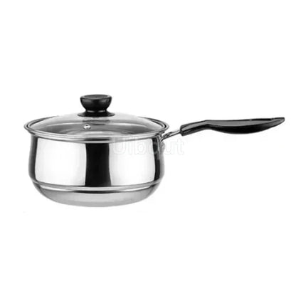 Stainless Steel Double Bottom Soup Pot Nonmagnetic Cooking Multi purpose Cookware Non stick Pan Gas cooker